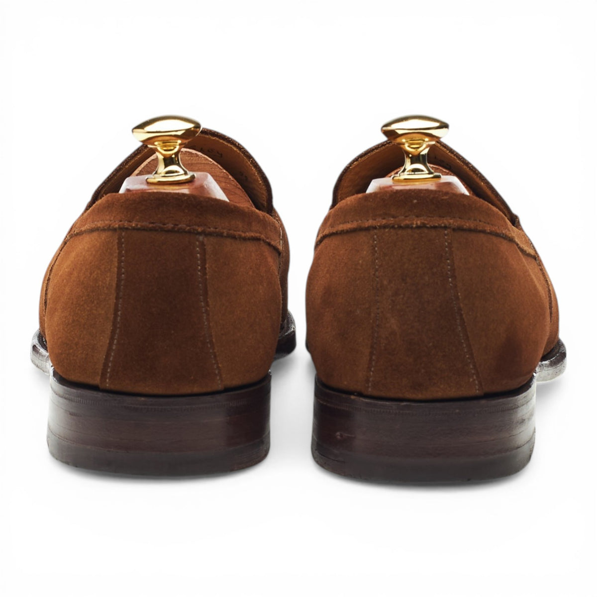 'Purley' Snuff Brown Suede Loafers UK 9.5 F