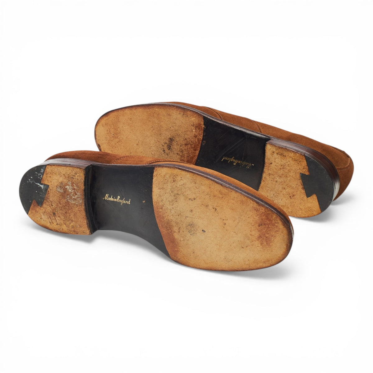 'Purley' Snuff Brown Suede Loafers UK 9.5 F