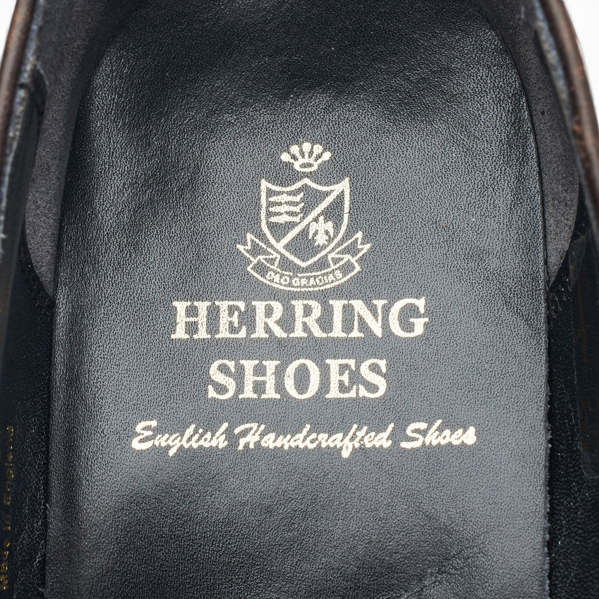 Herring 'Ascot 2' Tan Brown Leather Tassel Loafers UK 7 F