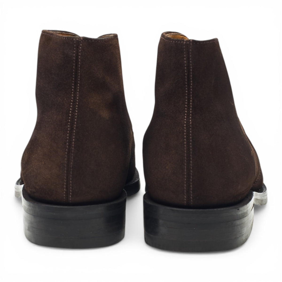 'Harwood' Dark Brown Suede Chukka Boots UK 6.5 F