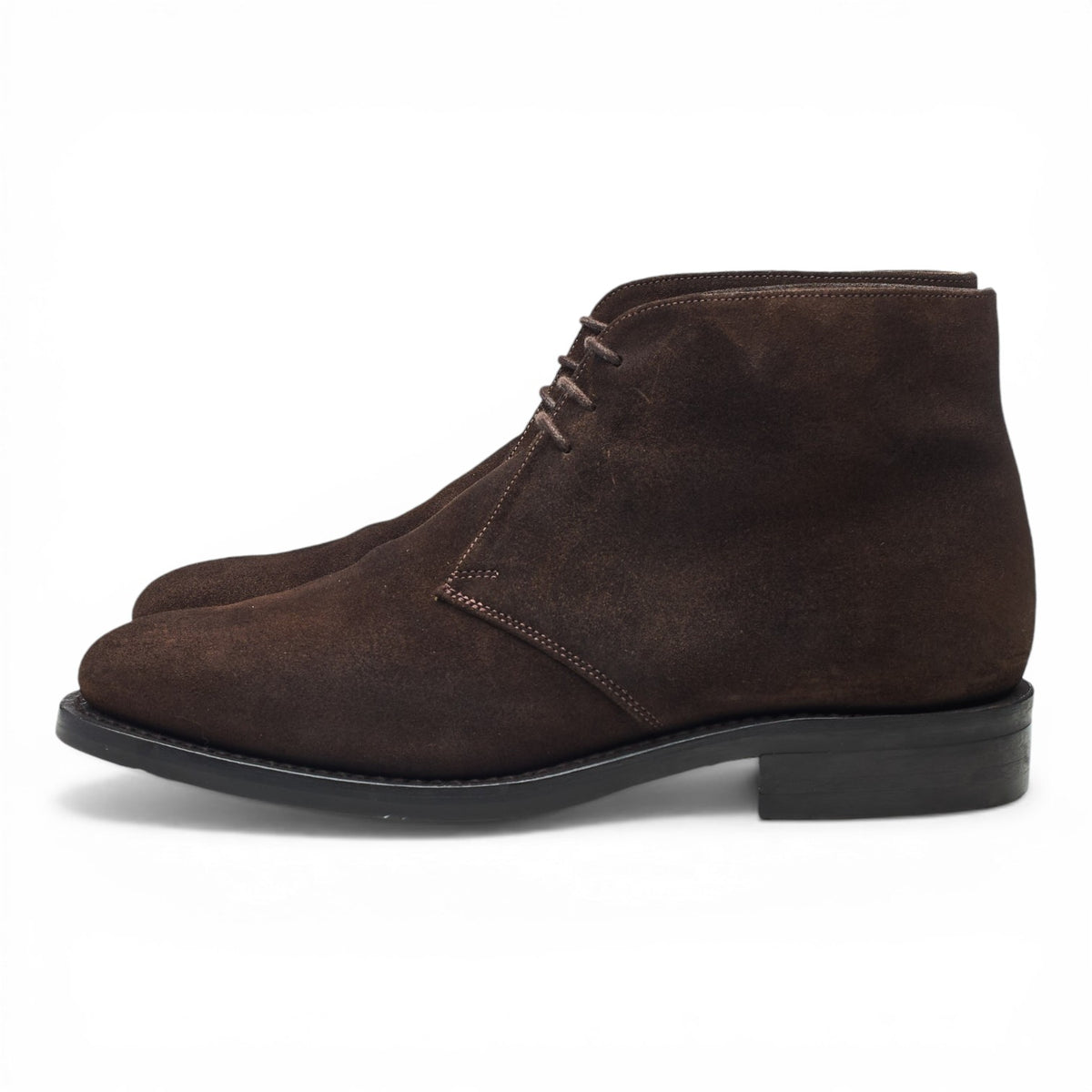 'Harwood' Dark Brown Suede Chukka Boots UK 6.5 F