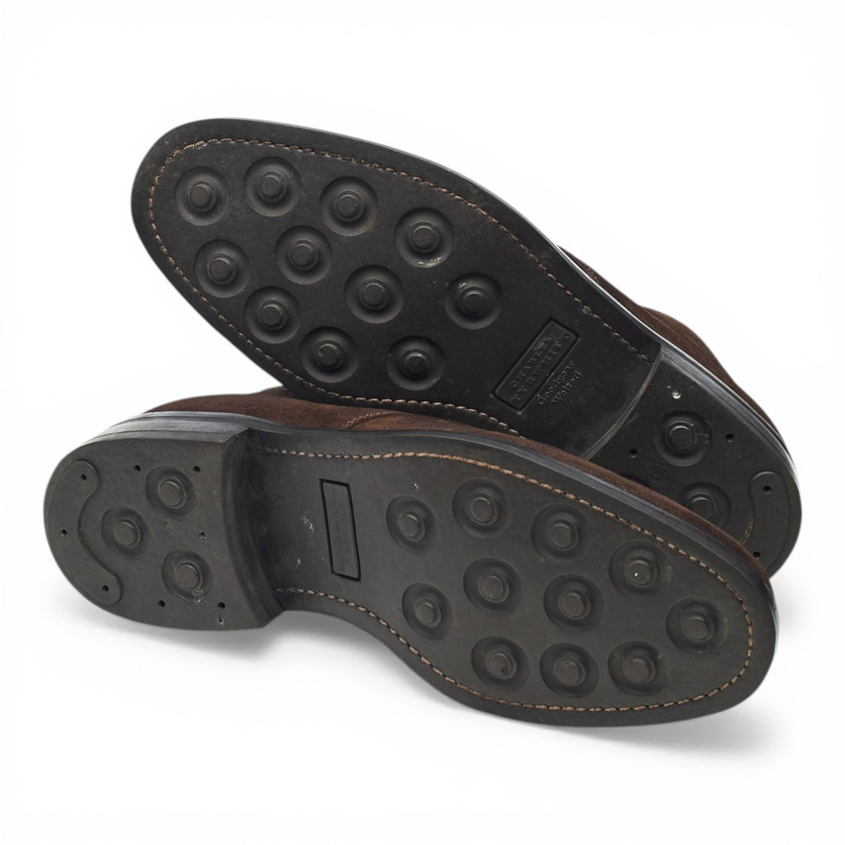 'Harwood' Dark Brown Suede Chukka Boots UK 6.5 F