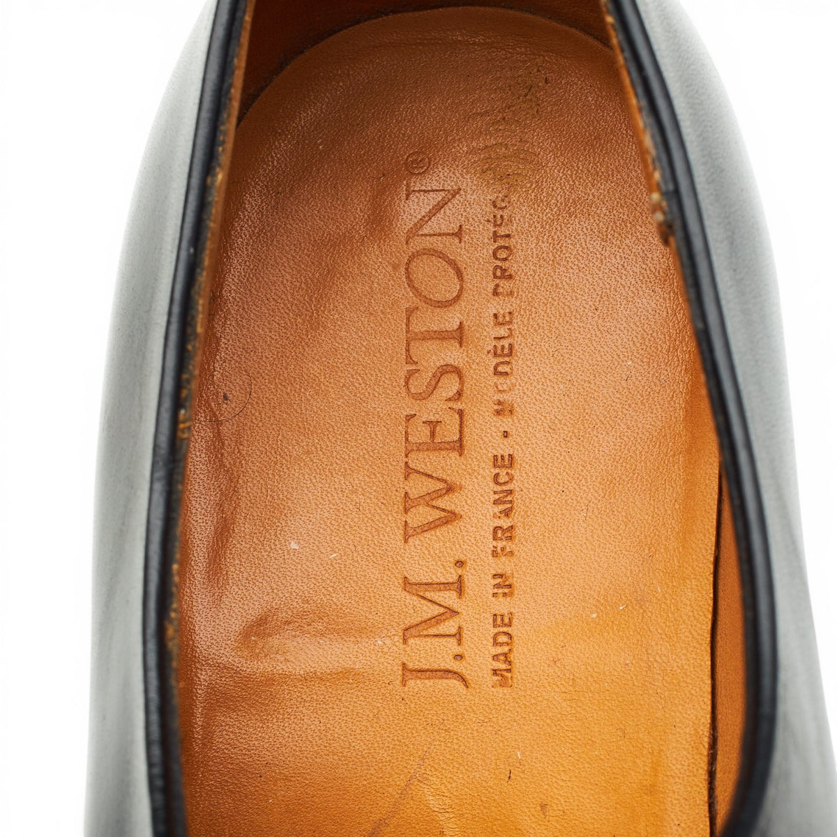 '402 Flore' Black Leather Wholecut Oxford 7 C UK 7