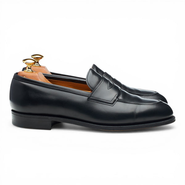 'Piccadilly' Black Leather Loafers UK 6.5 F