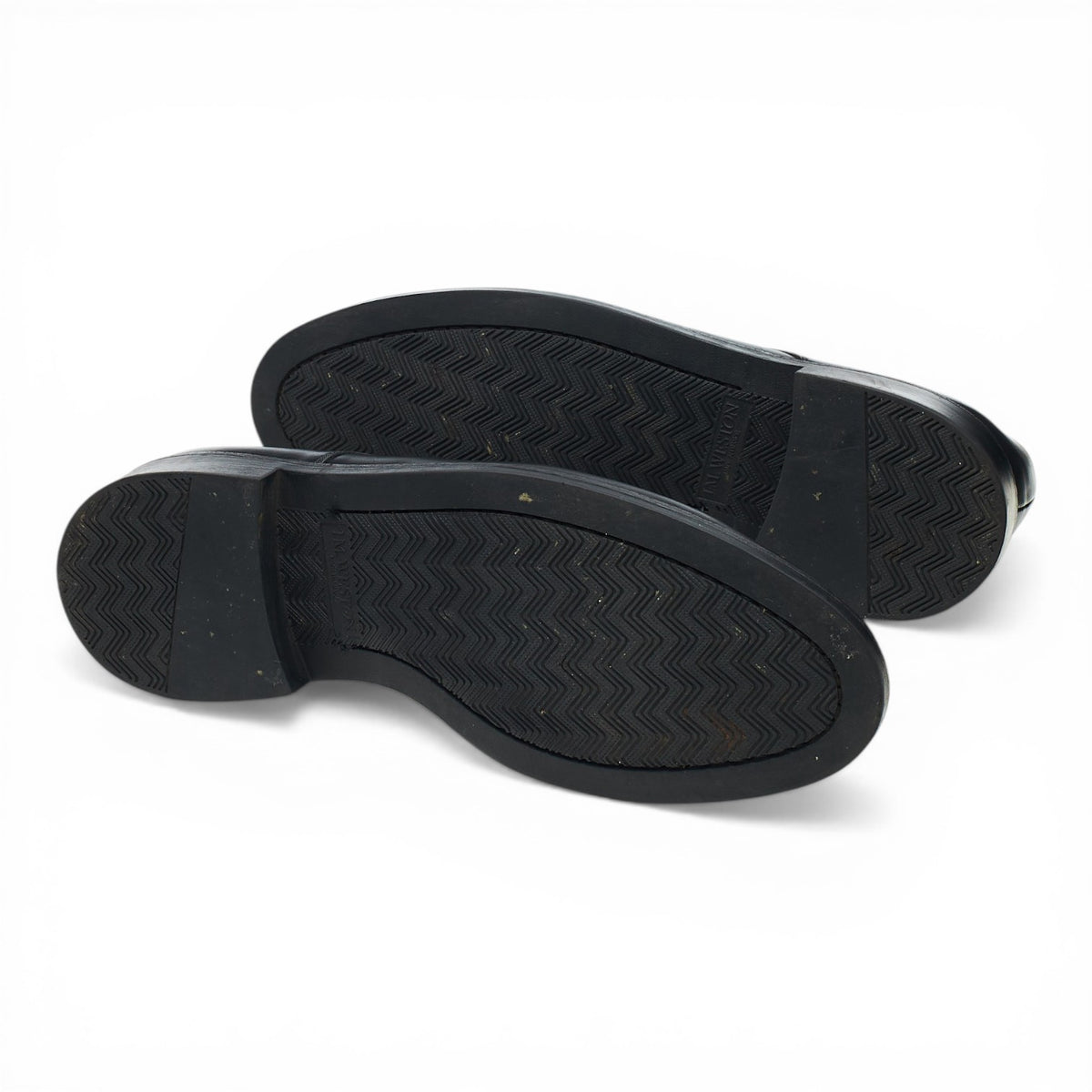 '353' Black Leather Derby 8 D UK 8.5