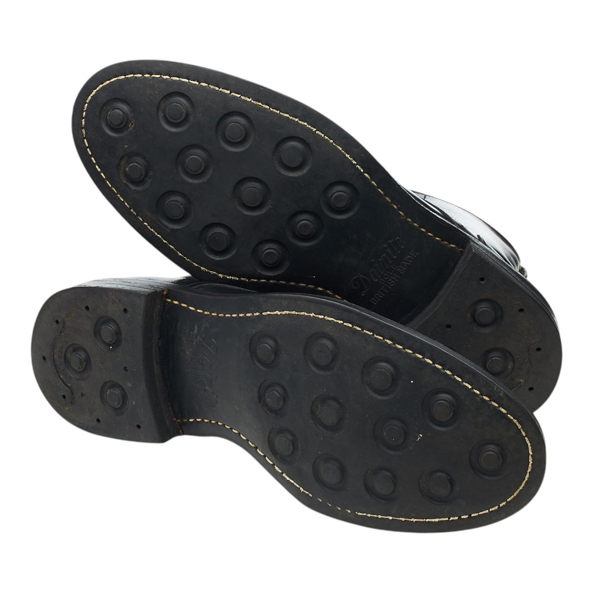 Black Leather Boots UK 10