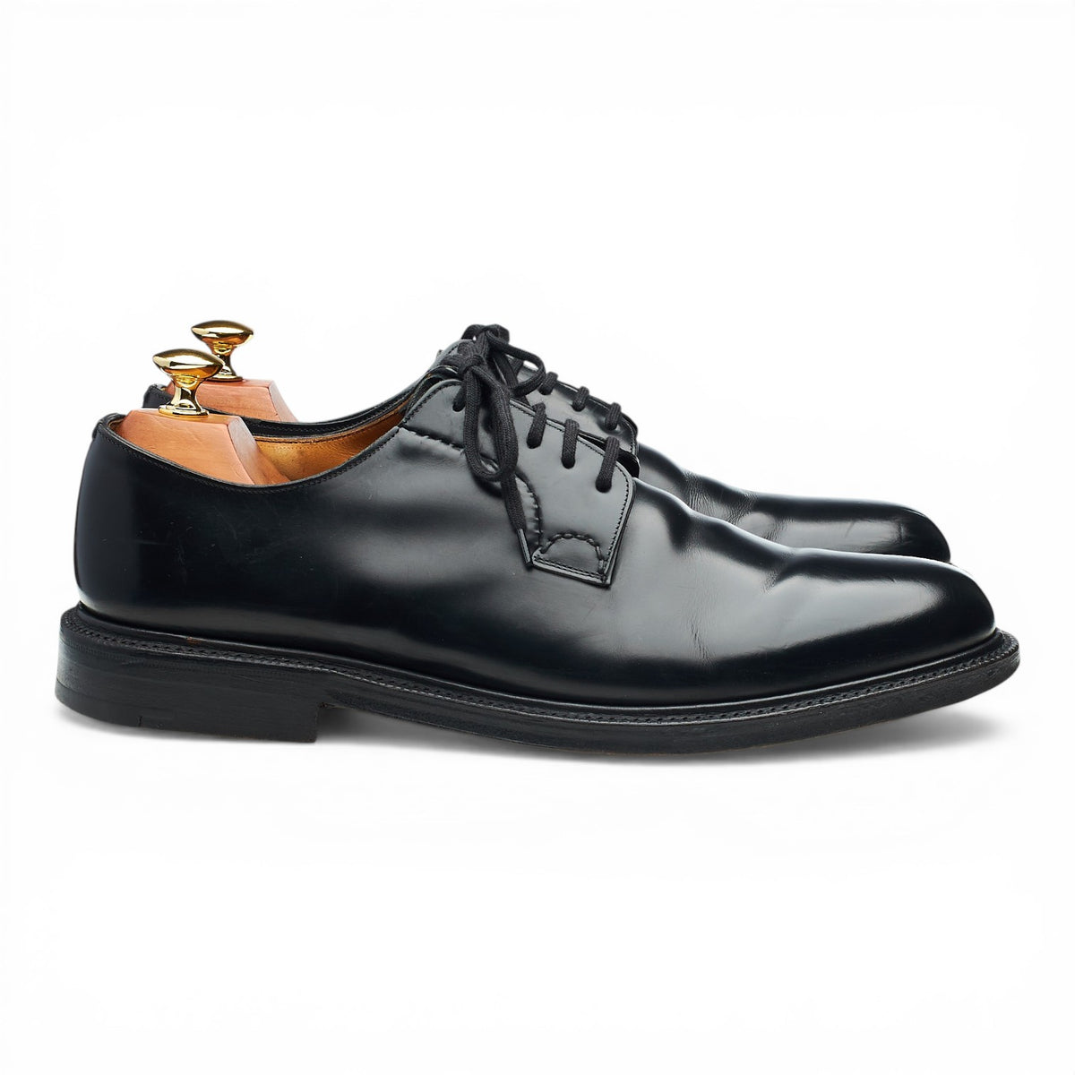 'Shannon' Black Leather Derby UK 9.5 G