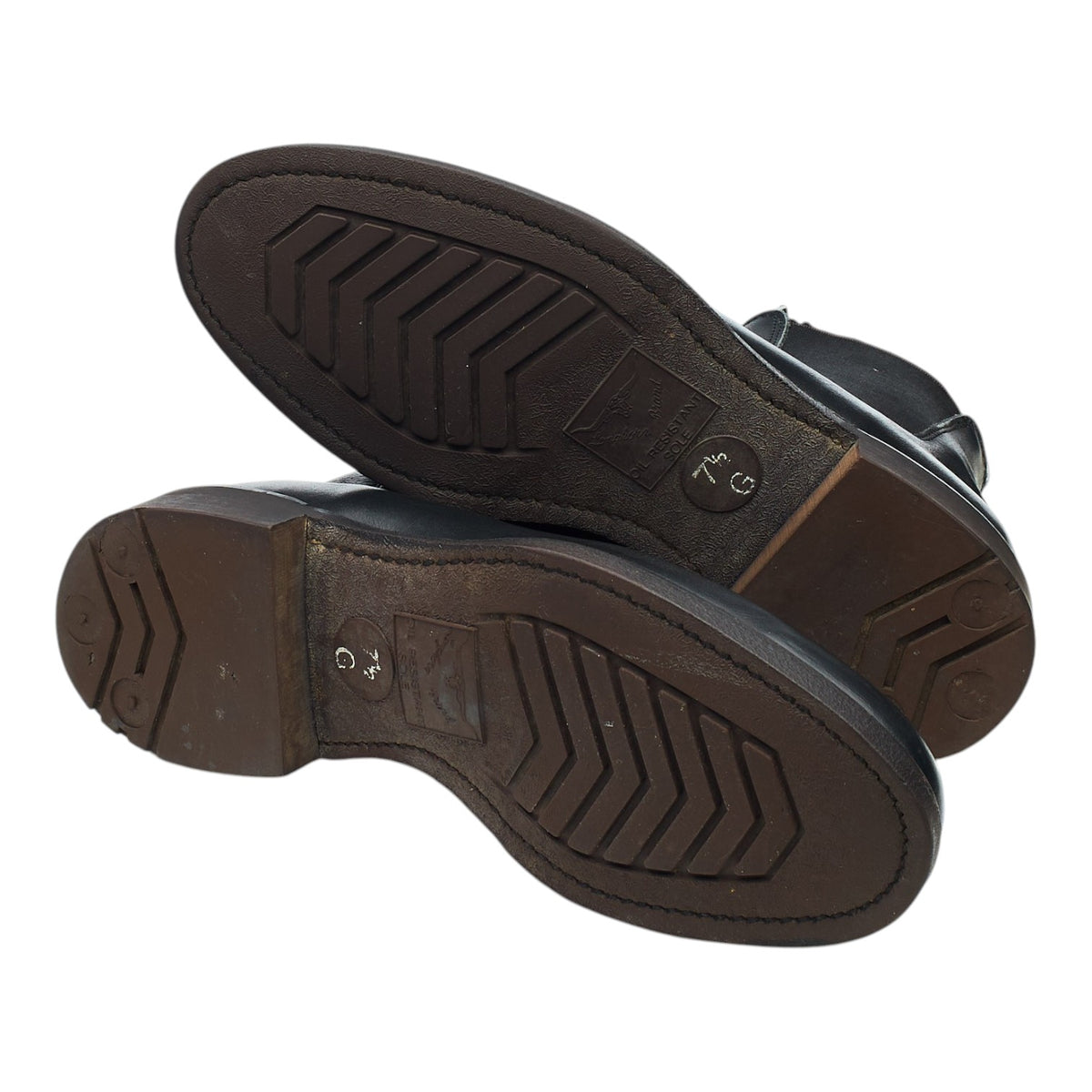 'Comfort Turnout' Black Leather Chelsea Boots UK 7.5 G