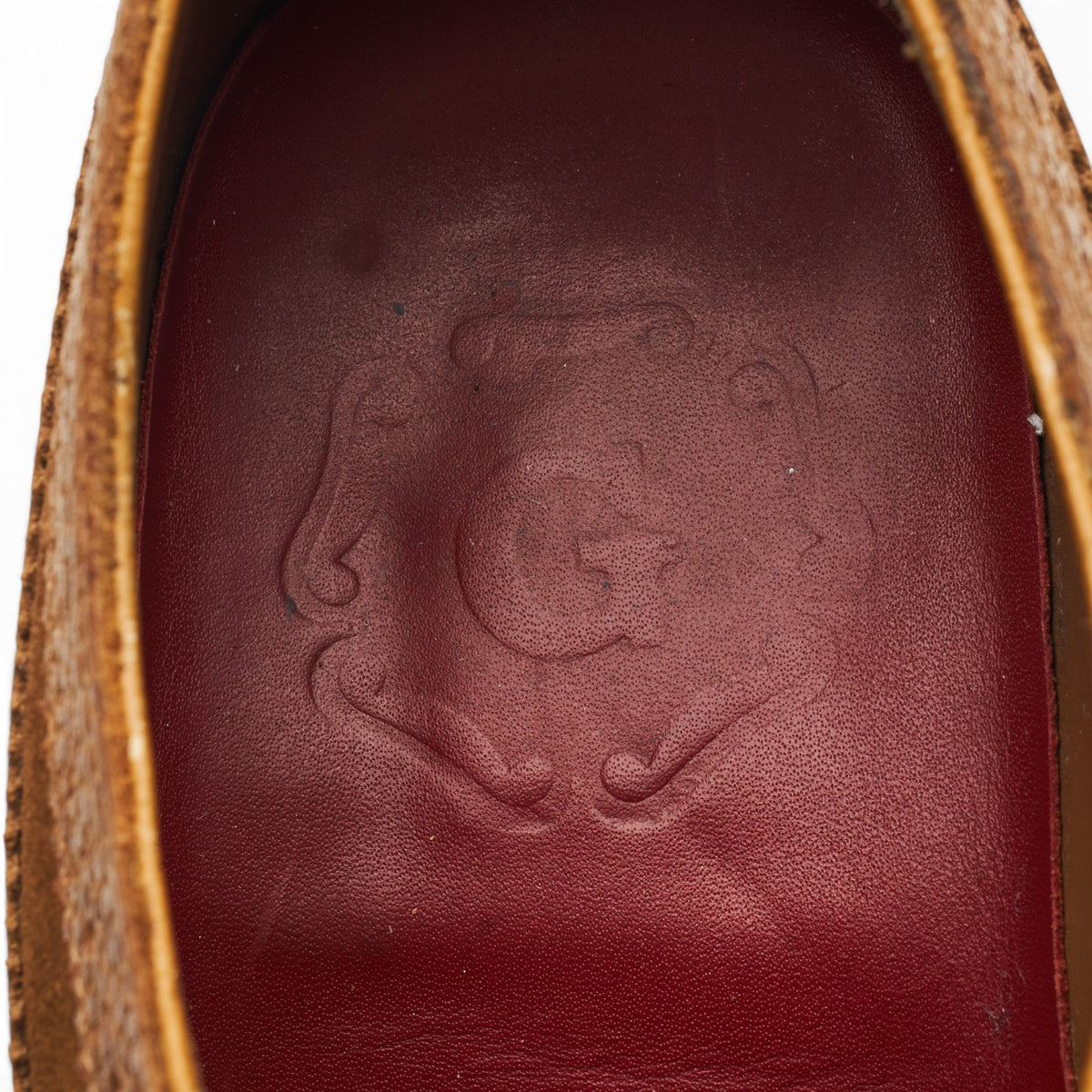 'Sid' Snuff Brown Suede Derby Brogues UK 8 G