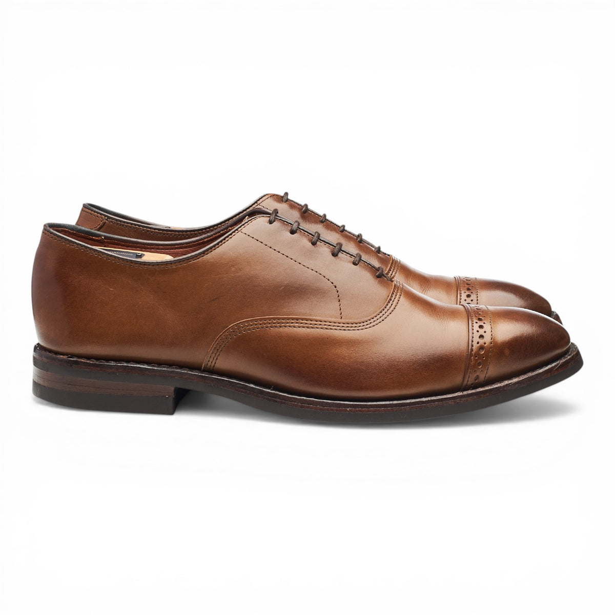 'Fifth Avenue' Dark Brown Leather Oxford UK 8.5 US 9.5 D