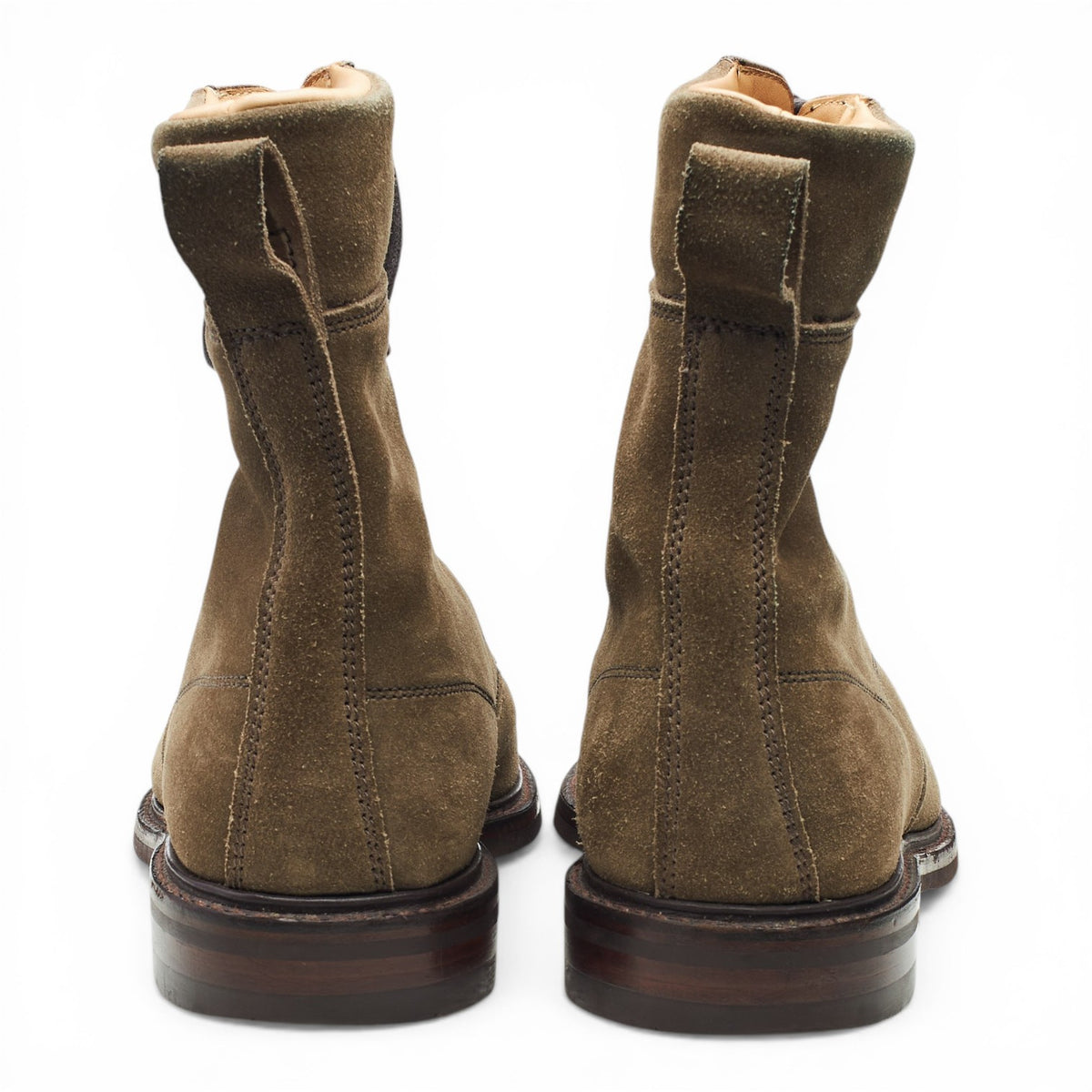 'Mallory' Light Brown Suede Country Boots UK 10 F