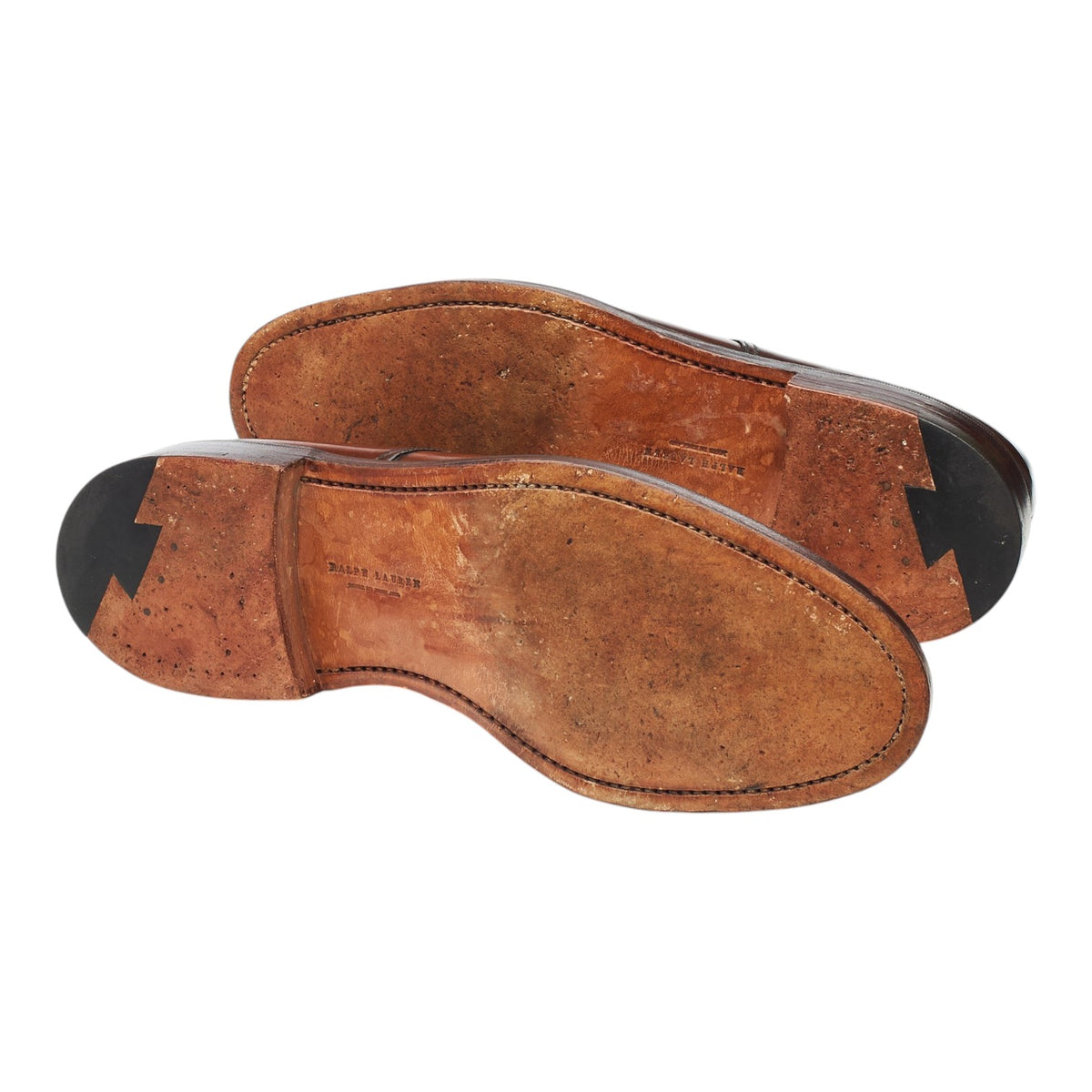 Ralph Lauren Marlow Brown Cordovan Derby UK 7.5 US 8.5 D