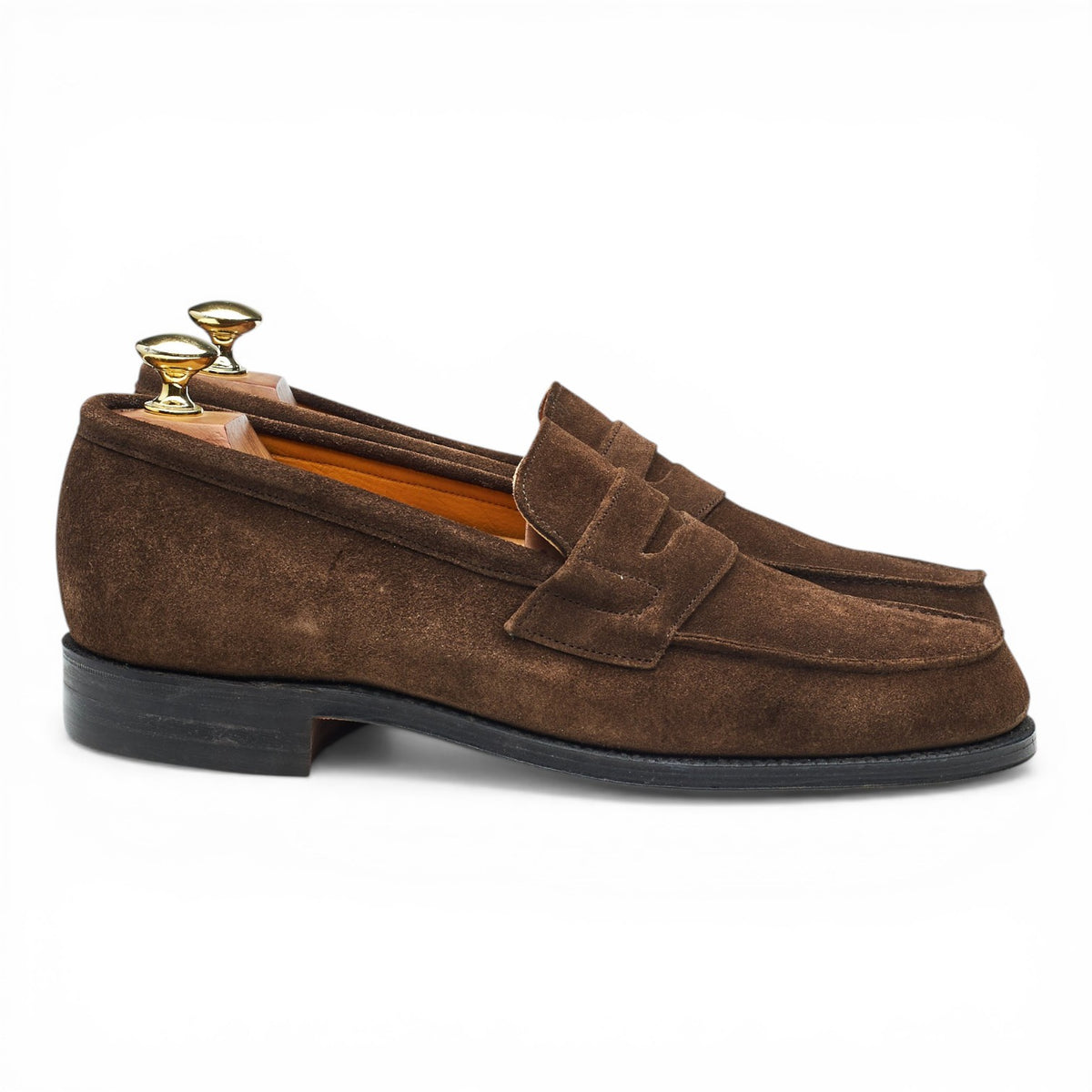 Bowen Brown Suede Loafers UK 7.5