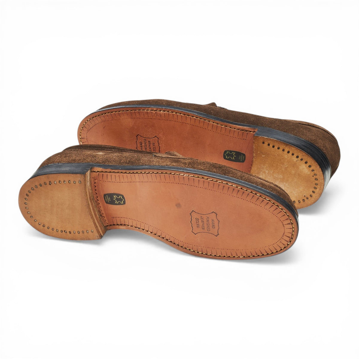 Bowen Brown Suede Loafers UK 7.5