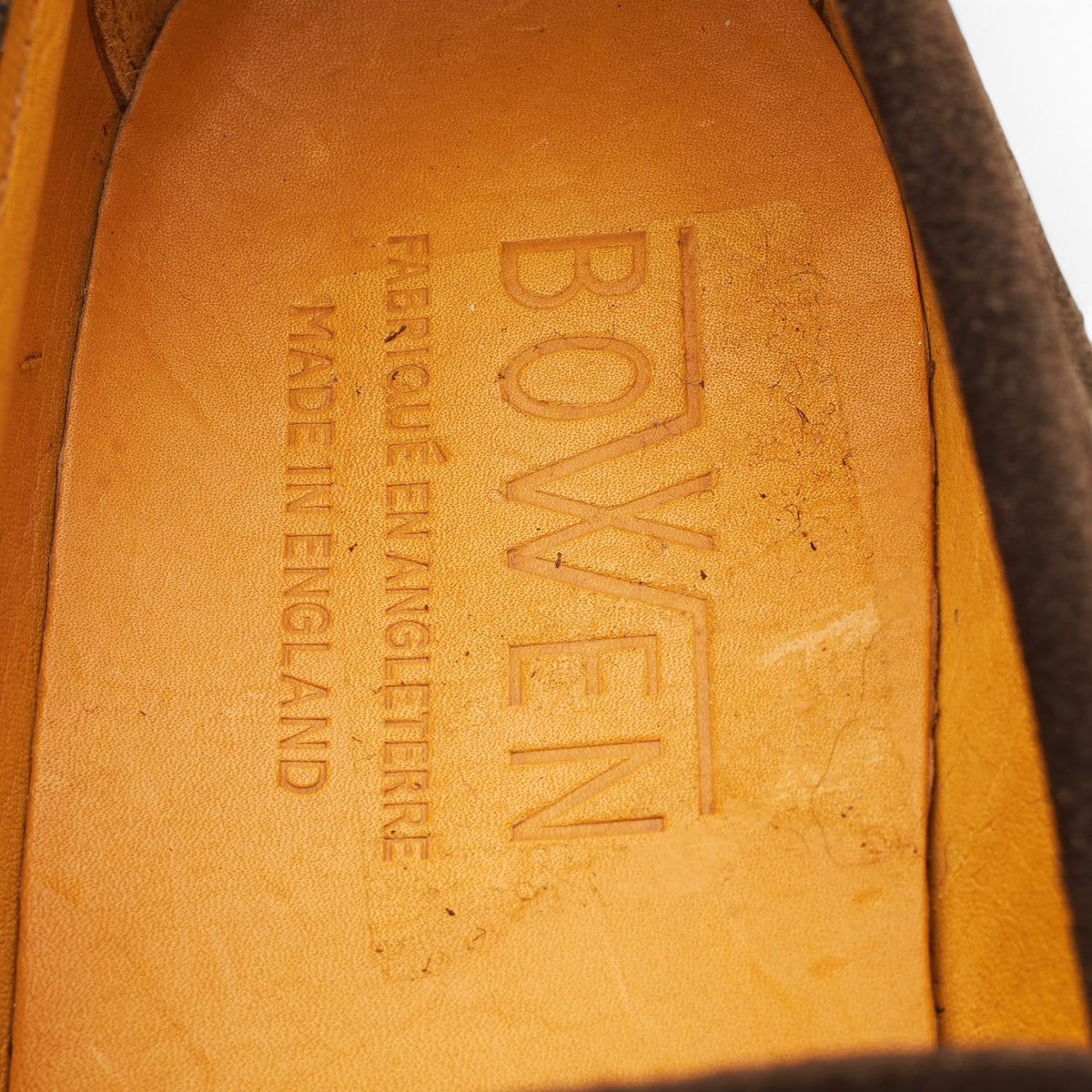 Bowen Brown Suede Loafers UK 7.5