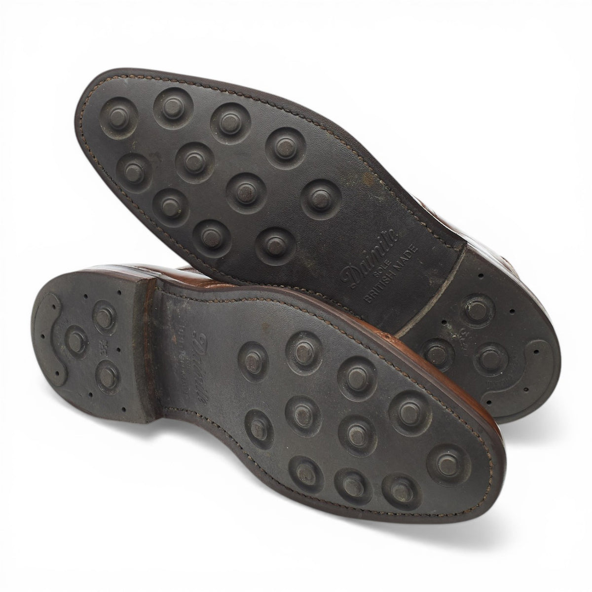 1880 'Hyde' Brown Leather Boots UK 8 F