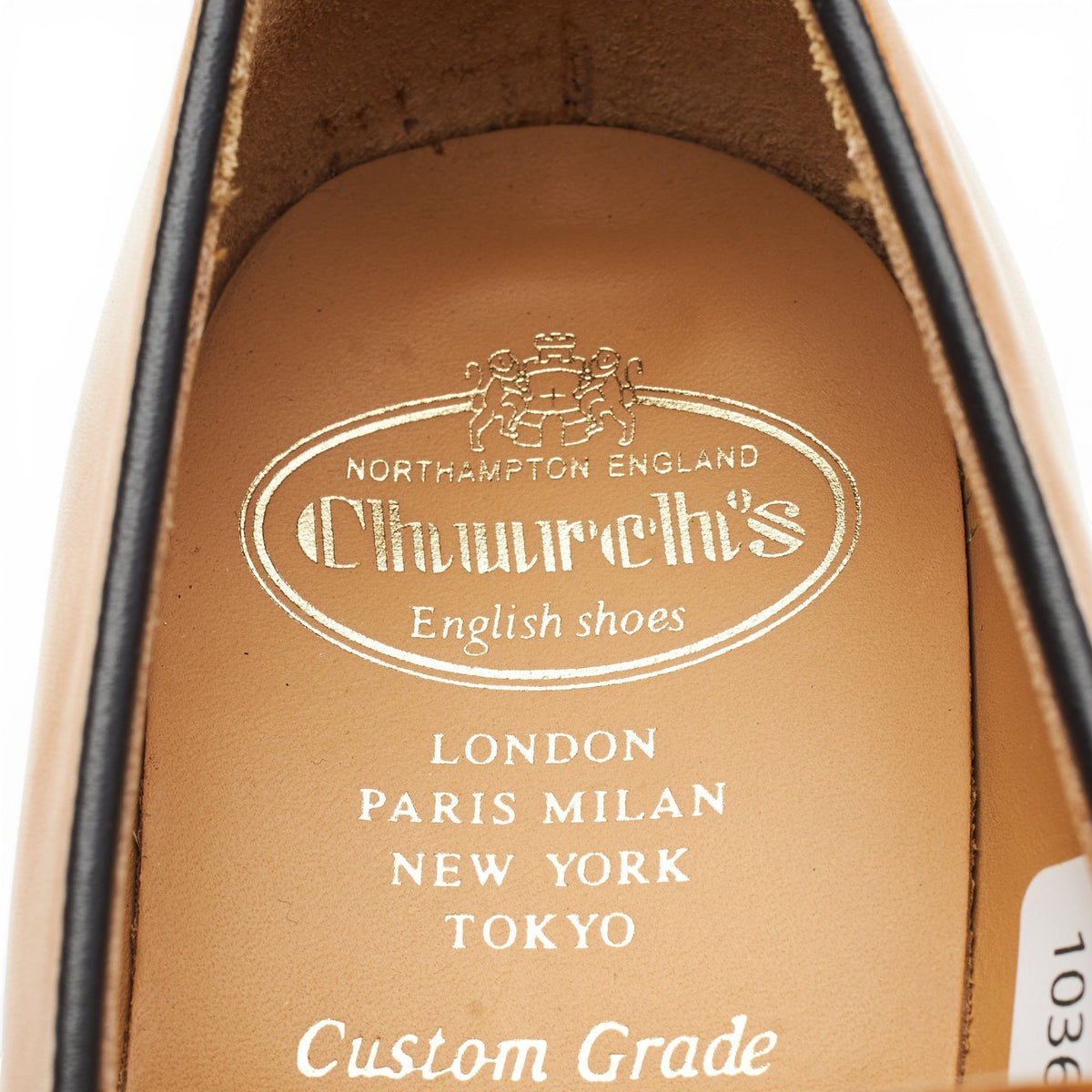 'Hertford 2' Tan Brown Leather Loafers UK 6 G