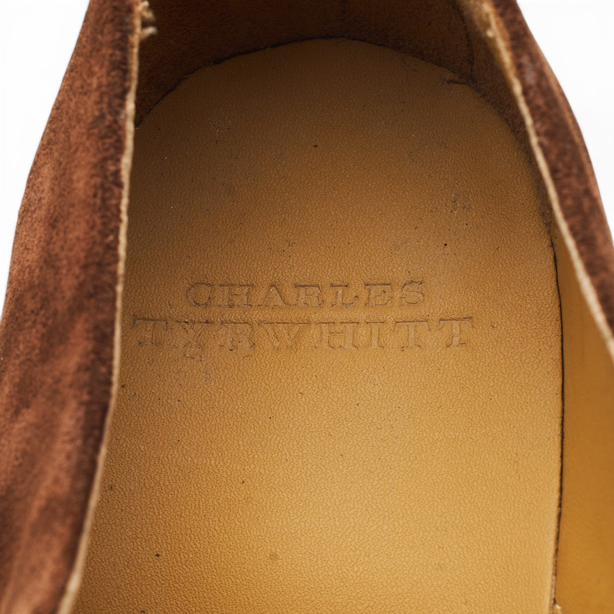 Brown Suede Oxford UK 9 F