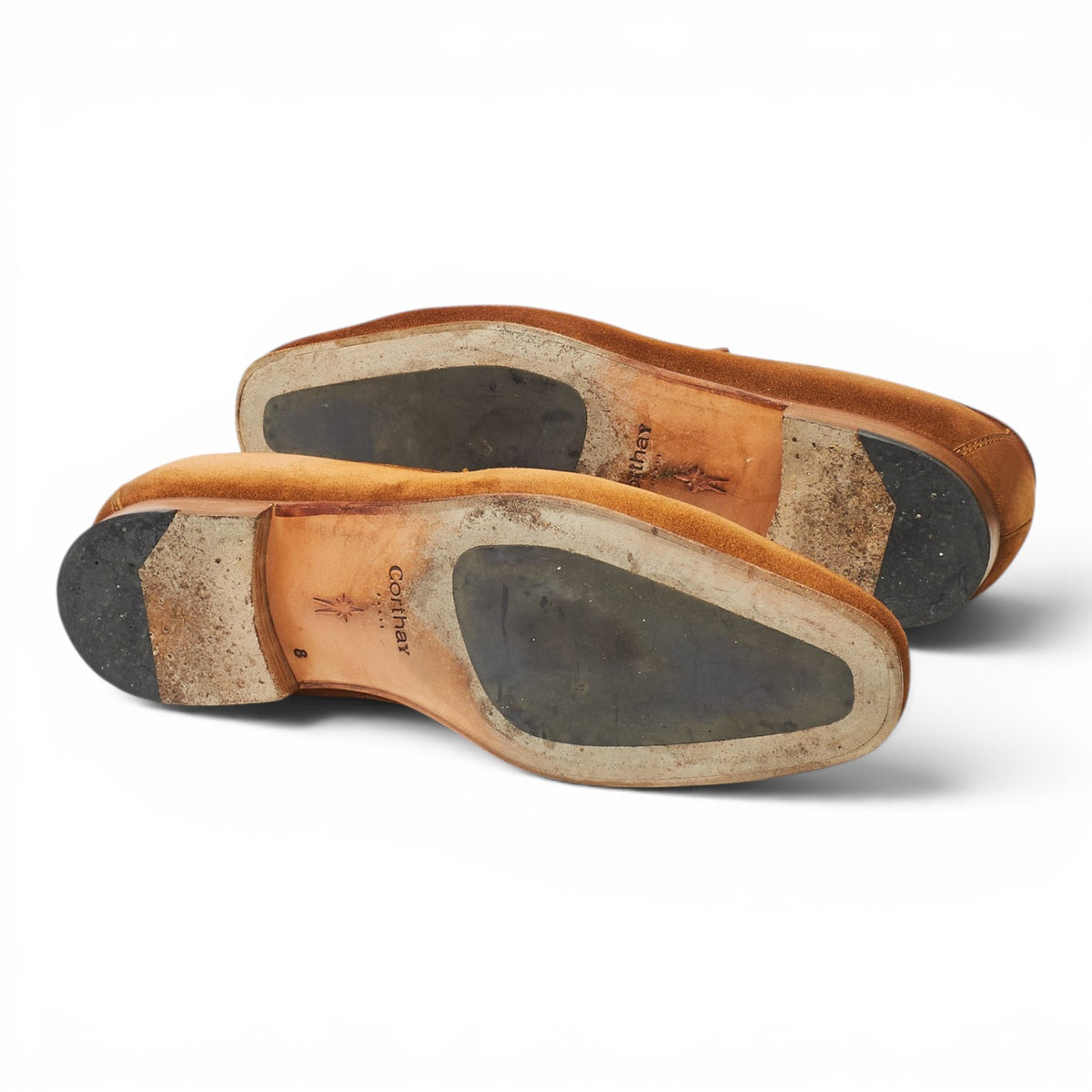'Cannes' Brown Suede Horsebit Loafers UK 7 E