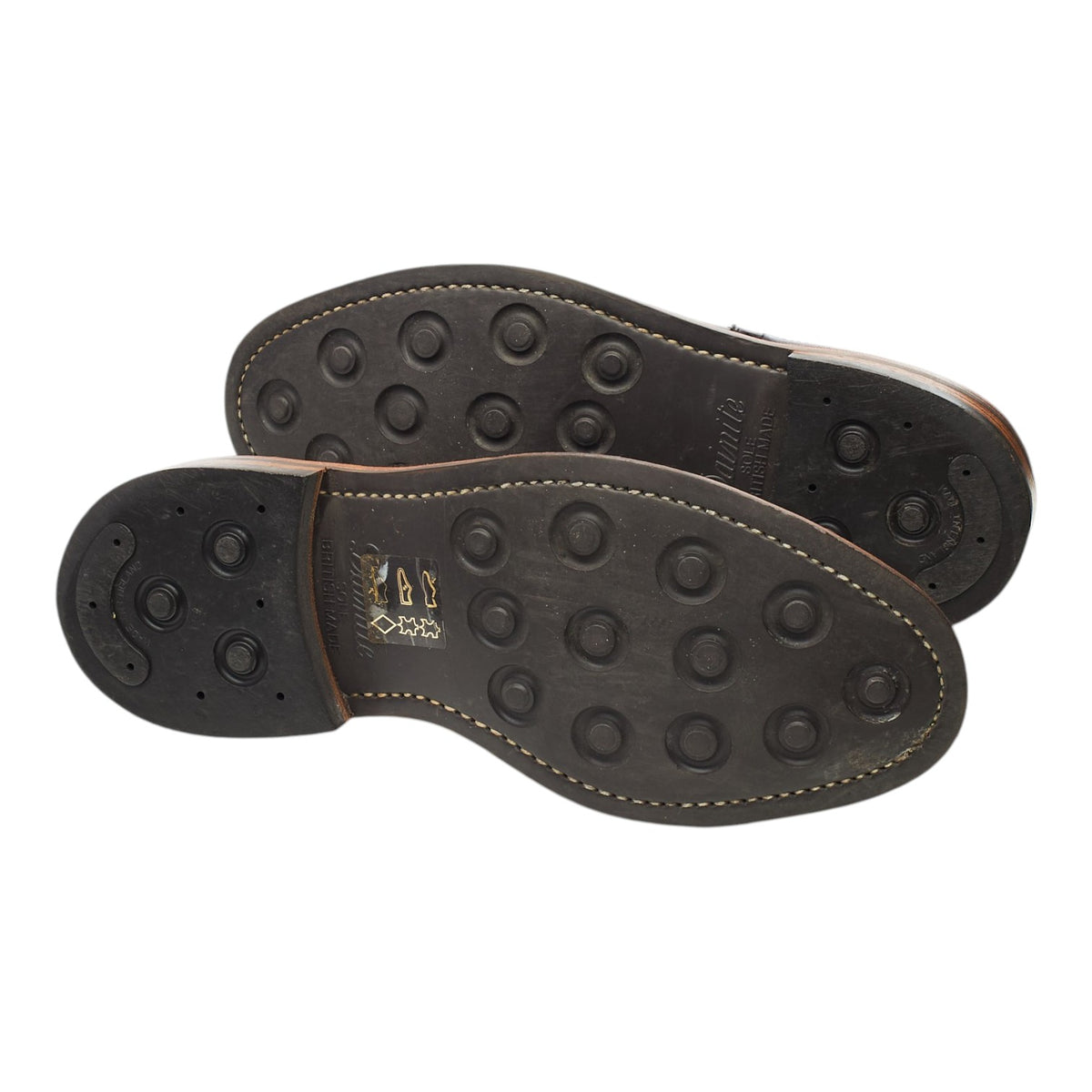'Bourton' Dark Brown Leather Derby Brogues UK 8