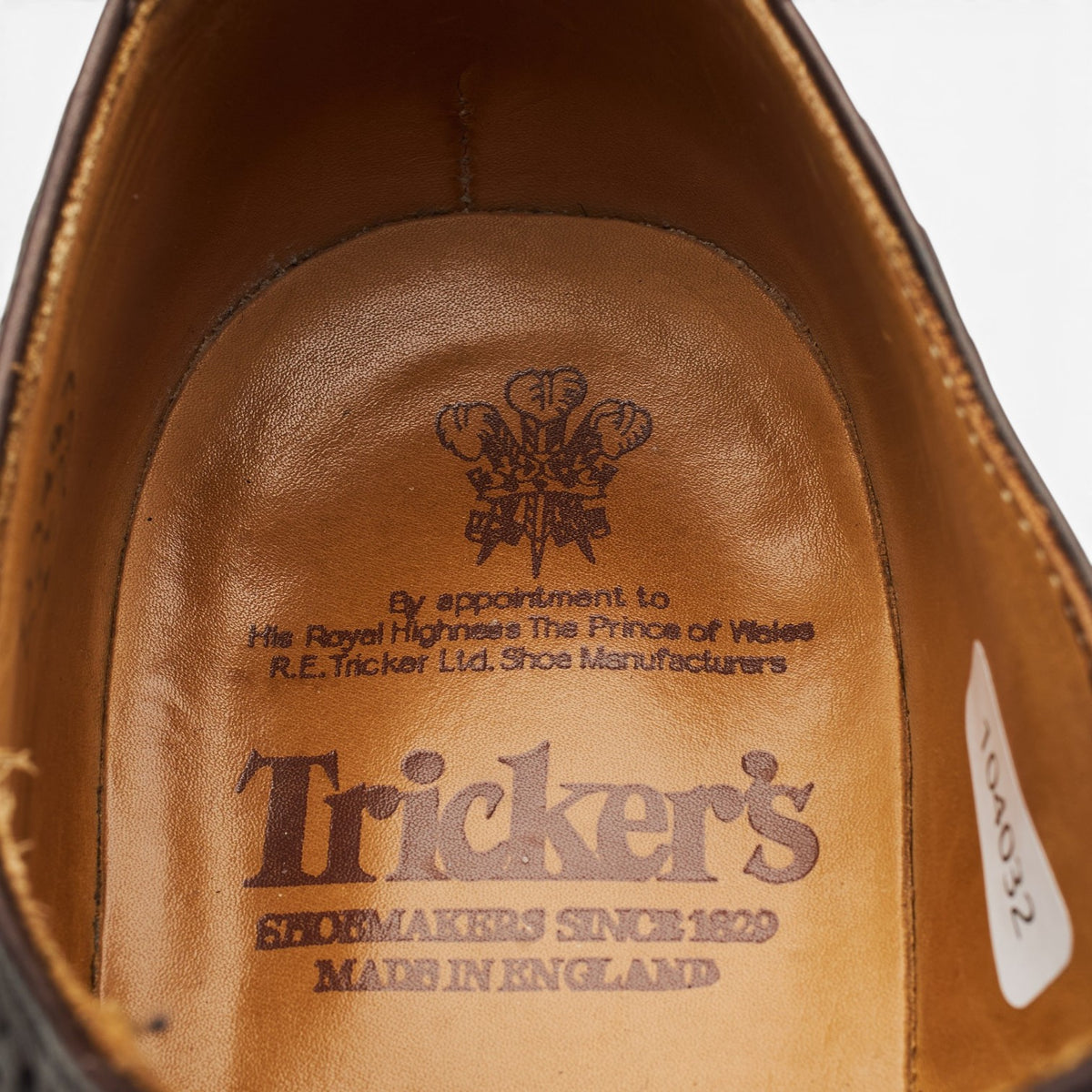 'Bourton' Dark Brown Leather Derby Brogues UK 8