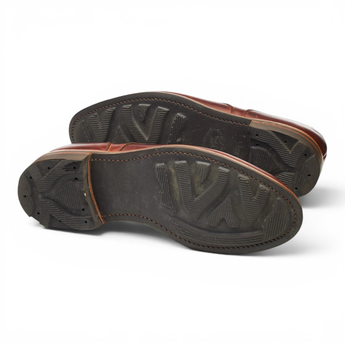 'Wexford' Brown Leather Split Toe Derby UK 7.5 E