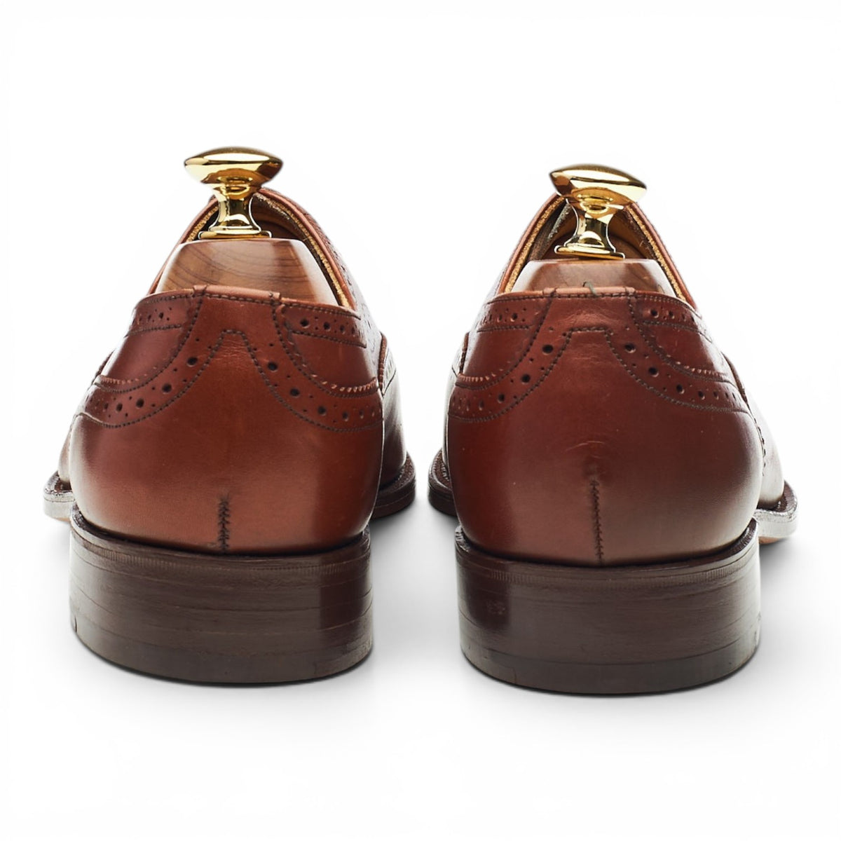 Ducker & Son 'Windsor' Brown Leather Oxford Brogues UK 6 EE