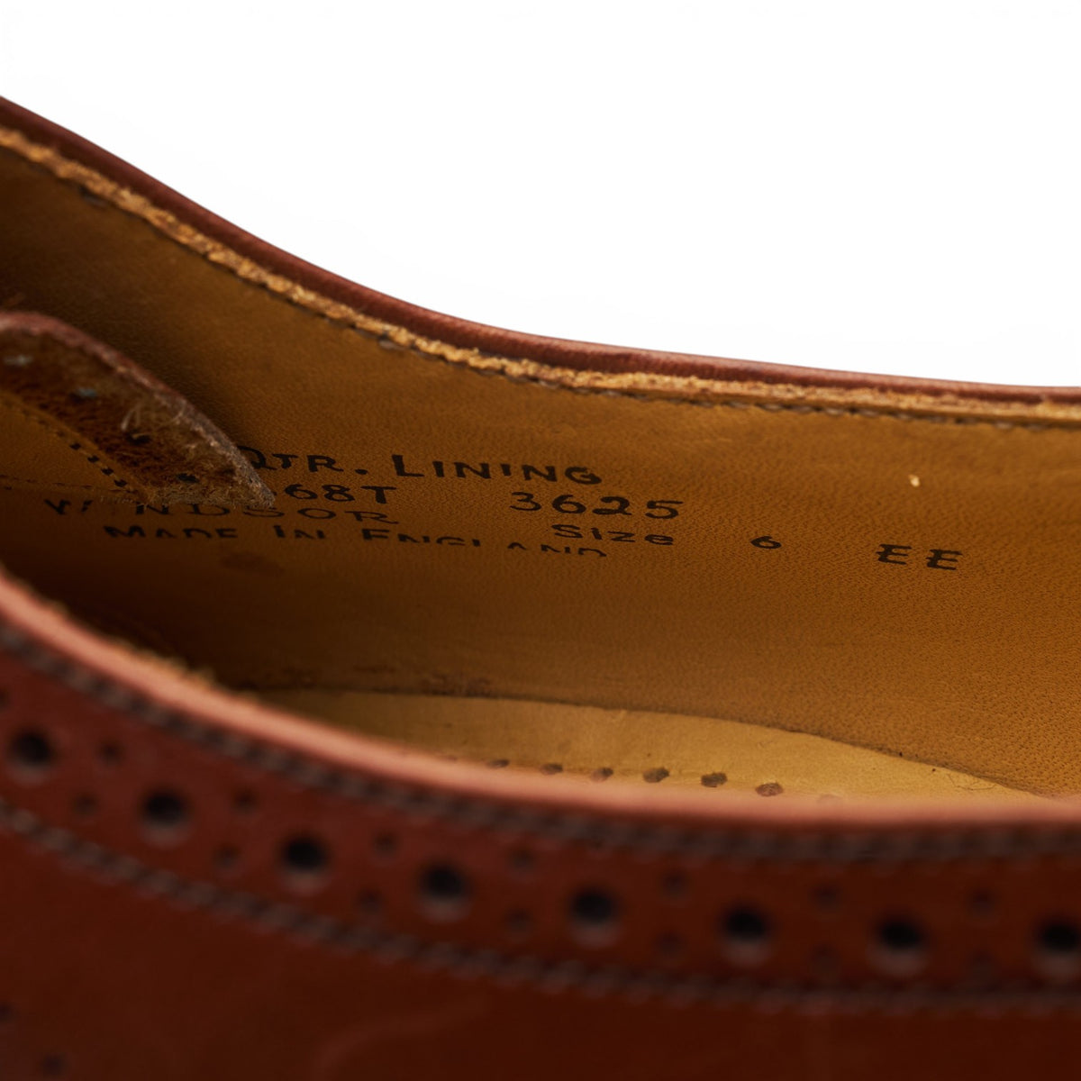 Ducker & Son 'Windsor' Brown Leather Oxford Brogues UK 6 EE