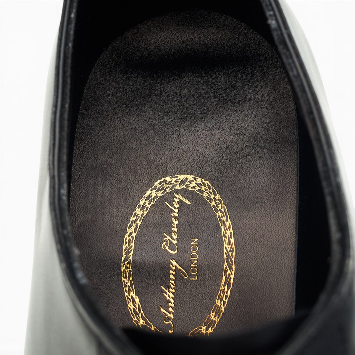 'Bodie' Black Leather Oxford UK 9.5 E
