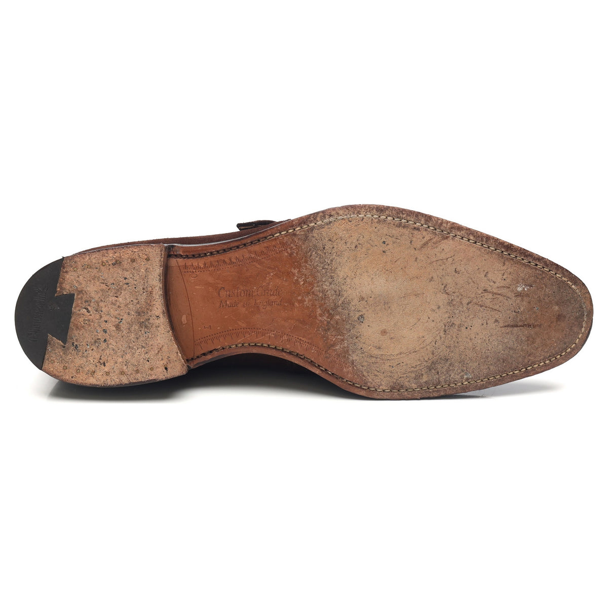 &#39;Lisbon&#39; Brown Suede Monk Strap UK 9 F