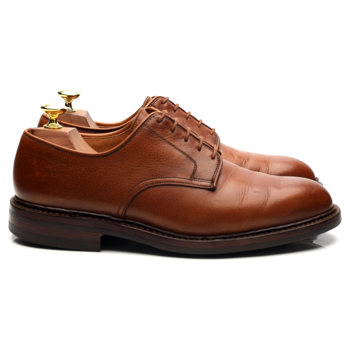 &#39;Grasmere&#39; Tan Brown Leather Derby UK 7 E