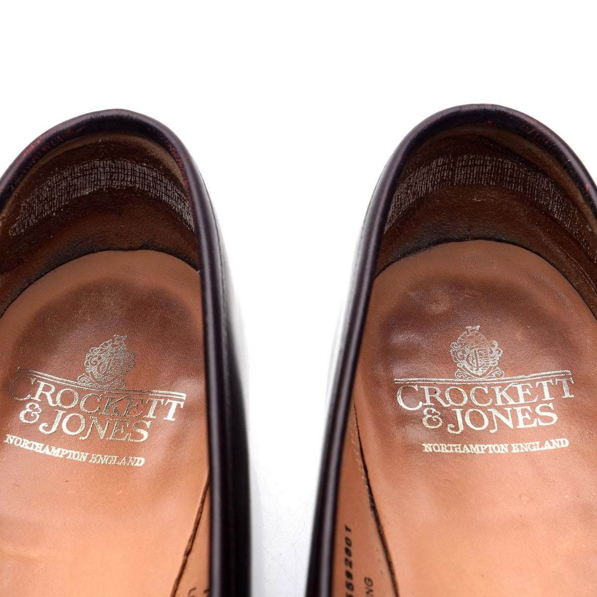 &#39;Boston&#39; Burgundy Leather Loafers UK 10 E