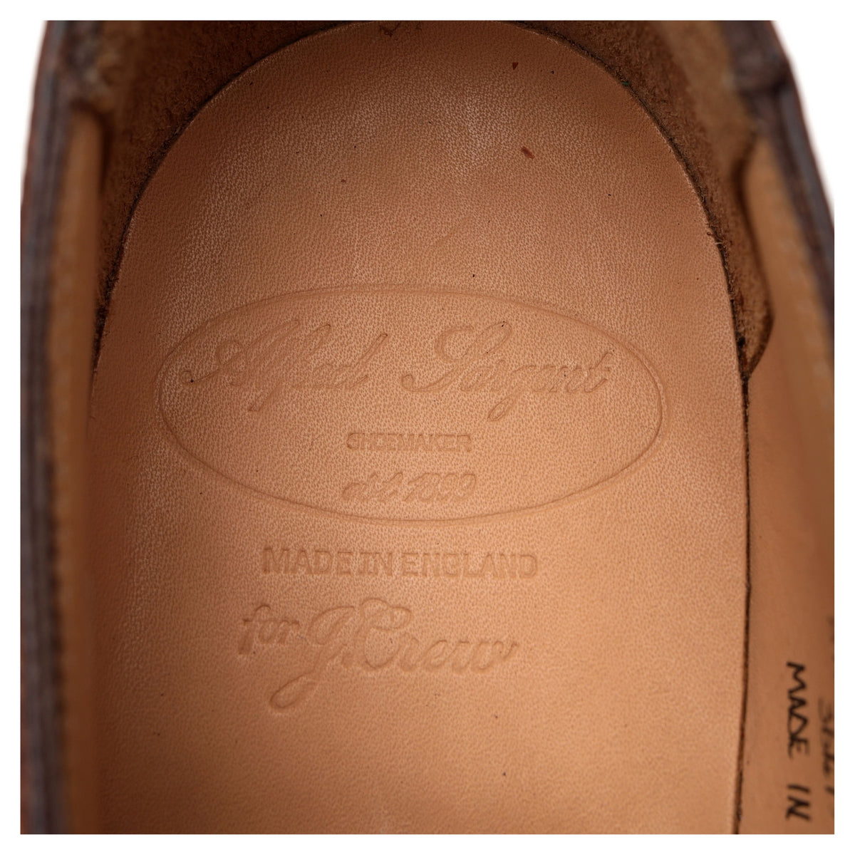 &#39;Ramsey&#39; Tan Brown Leather Double Monk Strap UK 7.5 F