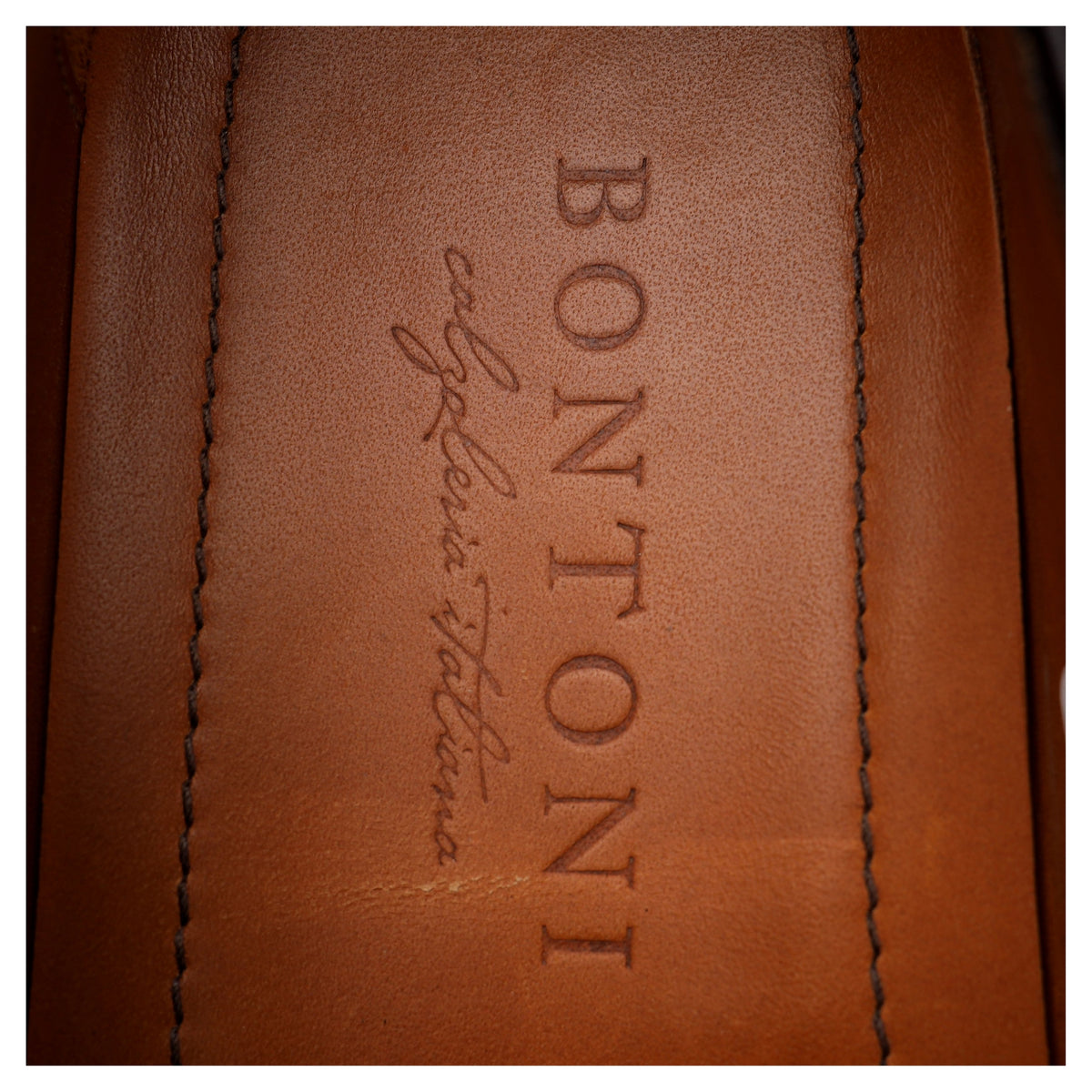 &#39;Antonio&#39; Tan Brown Leather Loafers UK 7 EU 41
