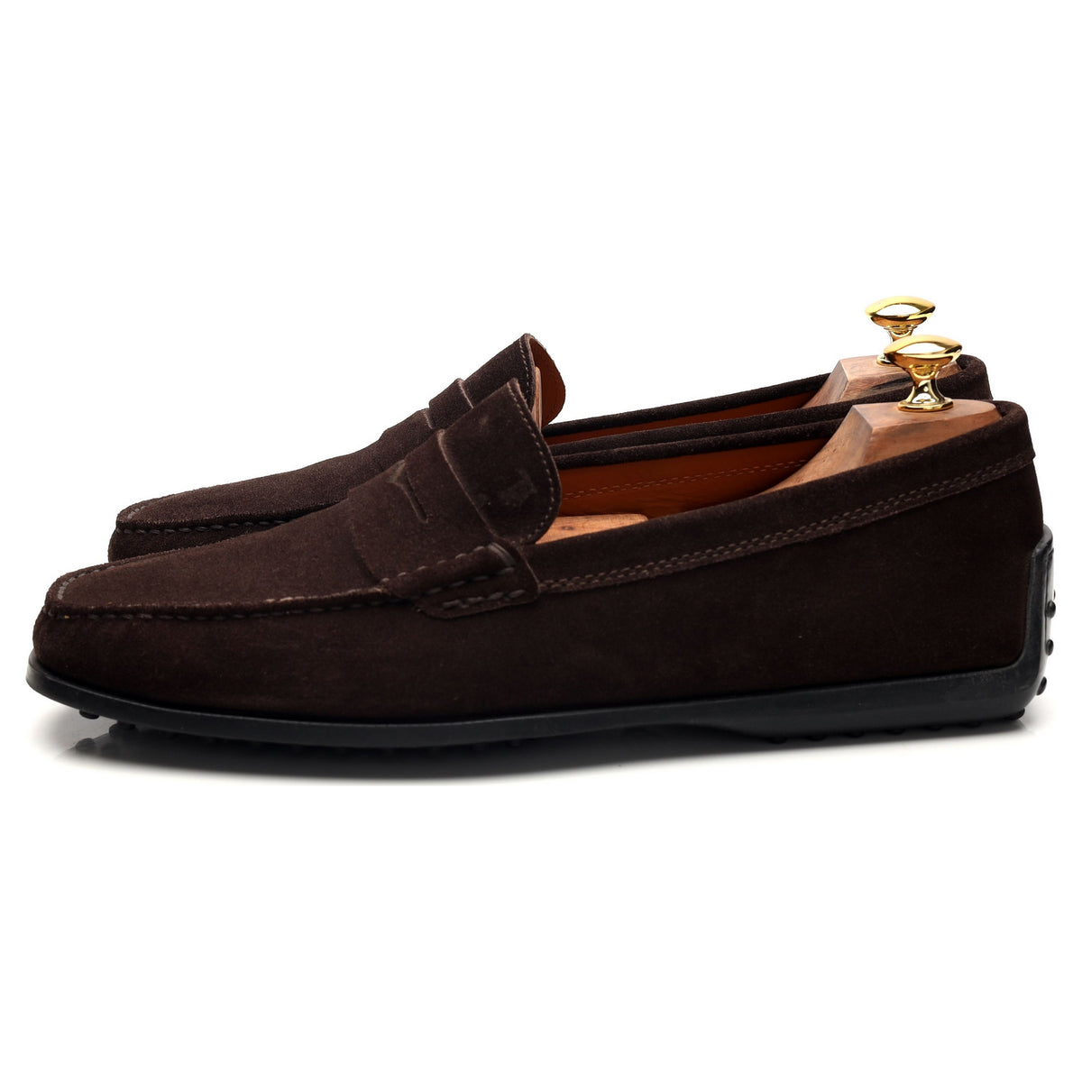 Brown Suede Loafers UK 10
