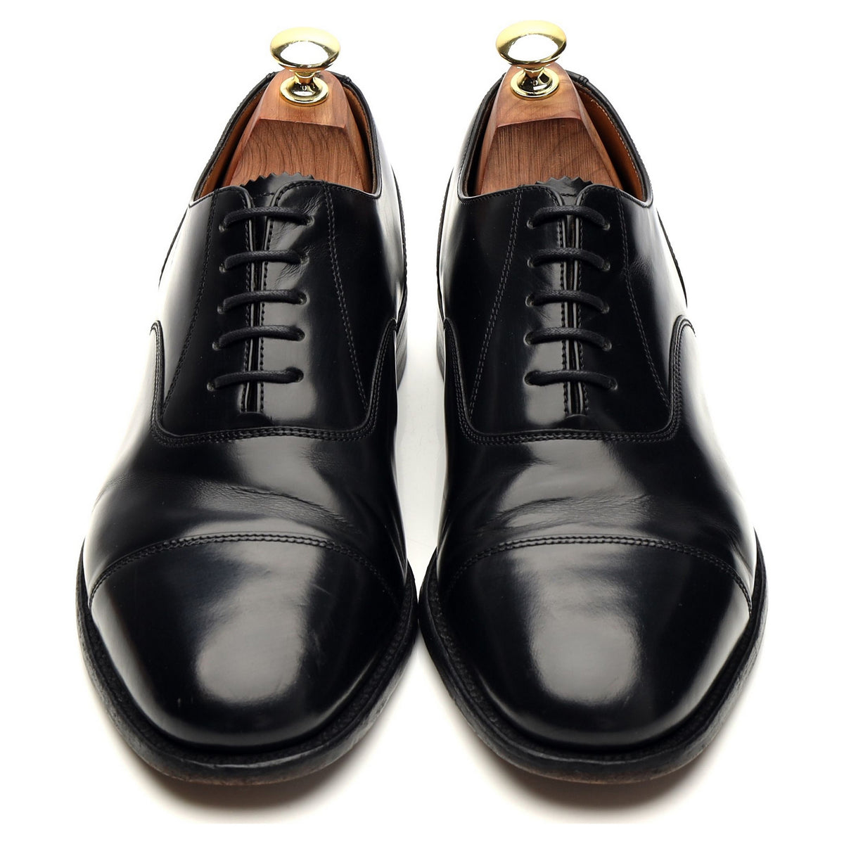 &#39;200B&#39; Black Leather Oxford UK 7.5 G