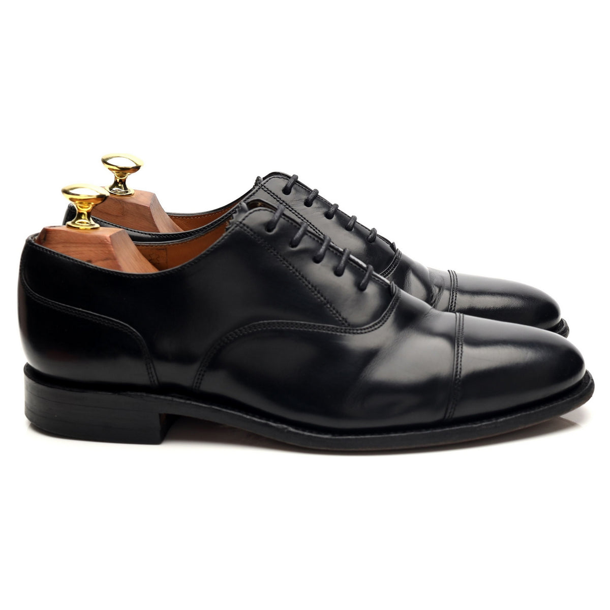 &#39;200B&#39; Black Leather Oxford UK 7.5 G