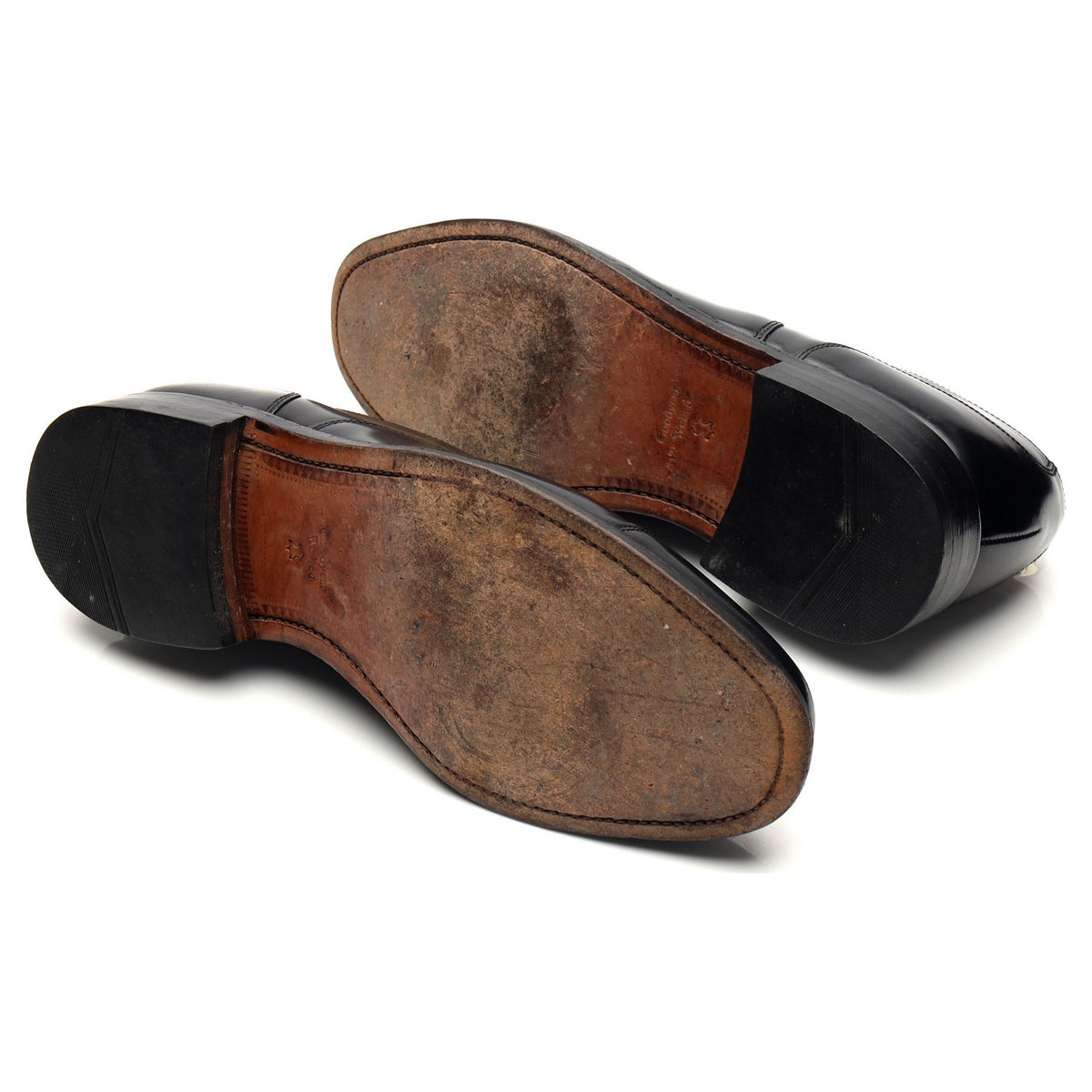 &#39;200B&#39; Black Leather Oxford UK 7.5 G