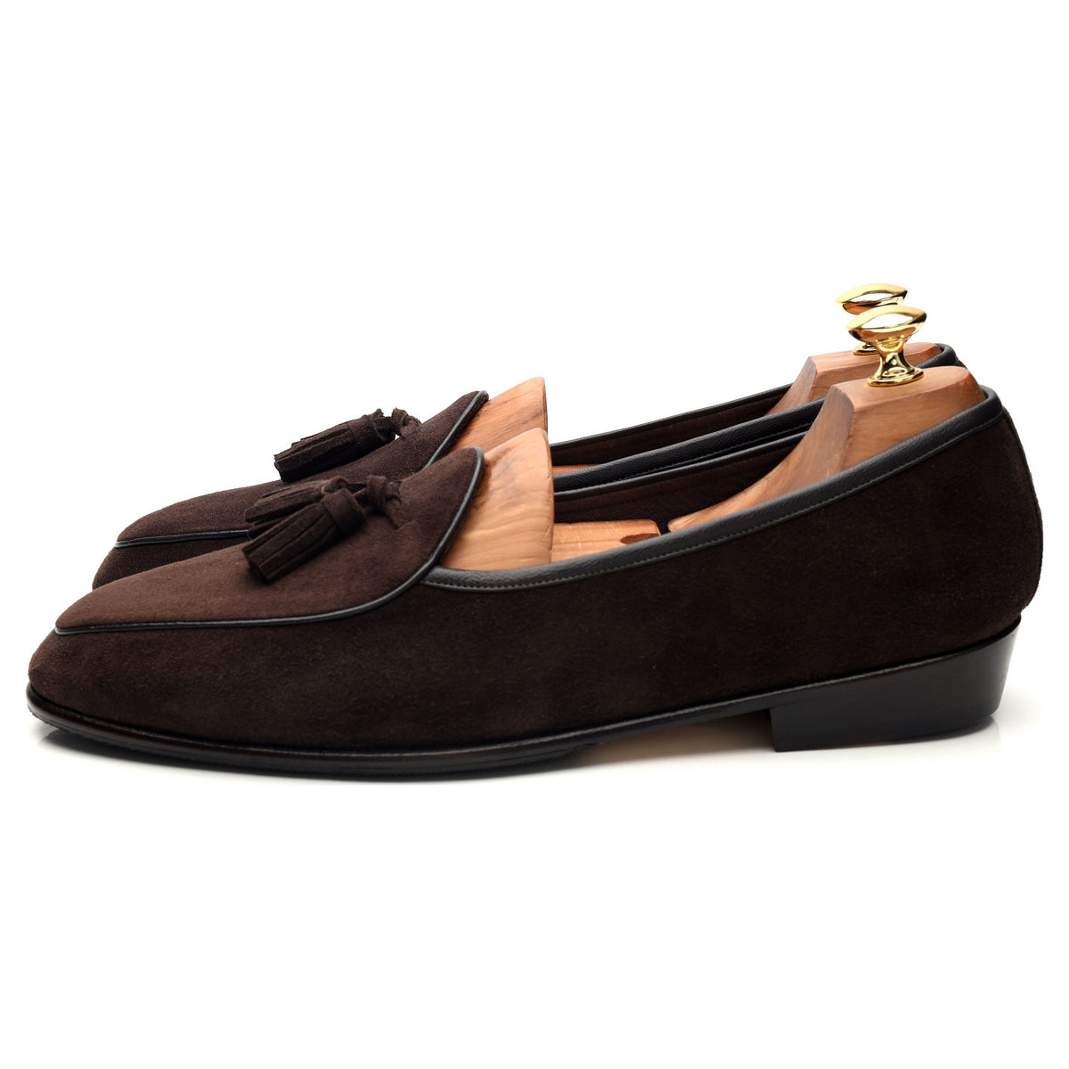 &#39;Sagan Classic&#39; Brown Suede Tassel Loafer UK 9 / UK 9.5