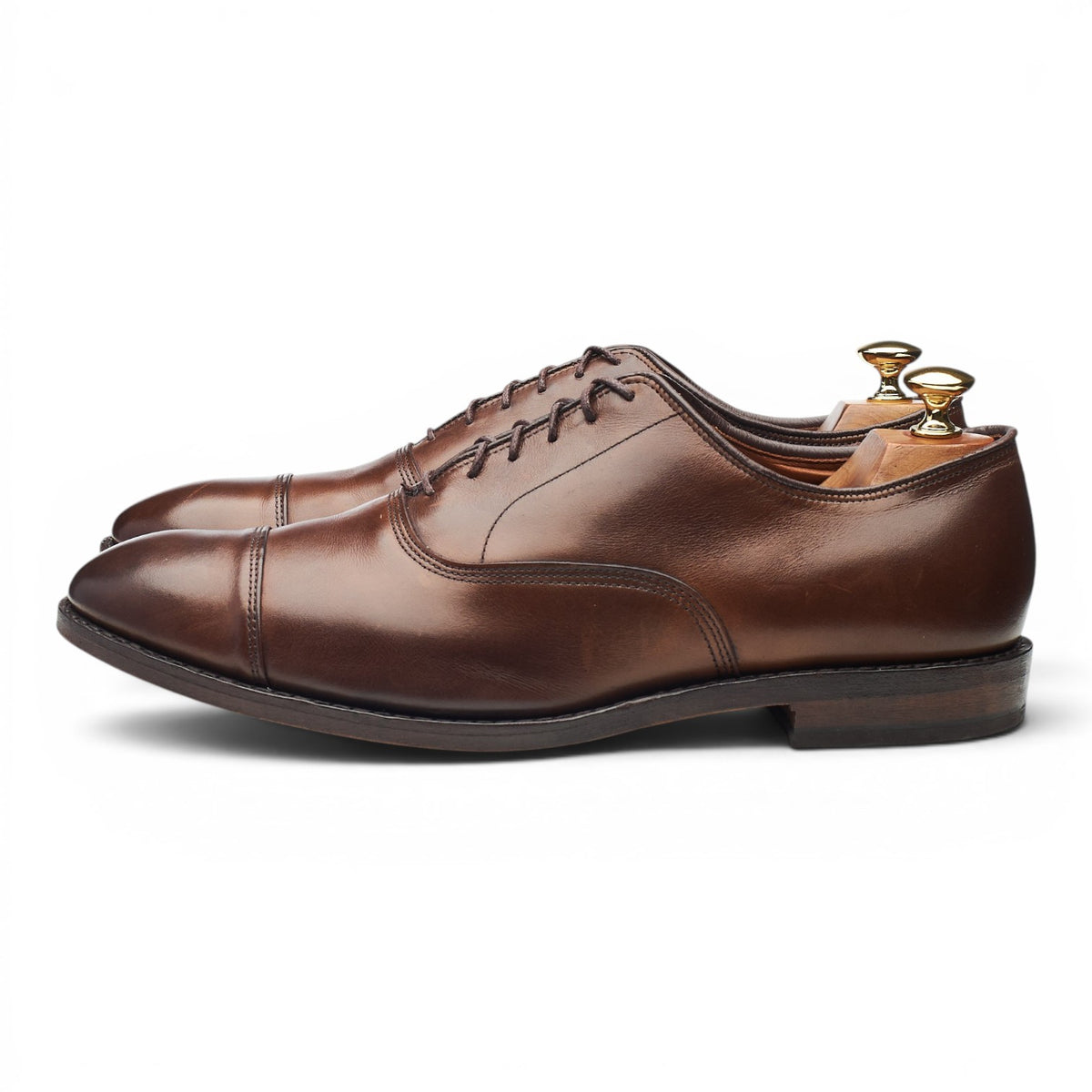 'Park Avenue' Brown Leather Oxford UK 9.5 US 10 EE