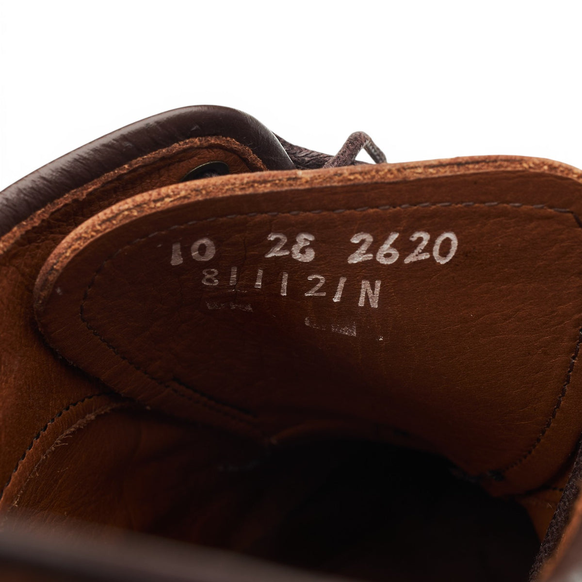 'Park Avenue' Brown Leather Oxford UK 9.5 US 10 EE
