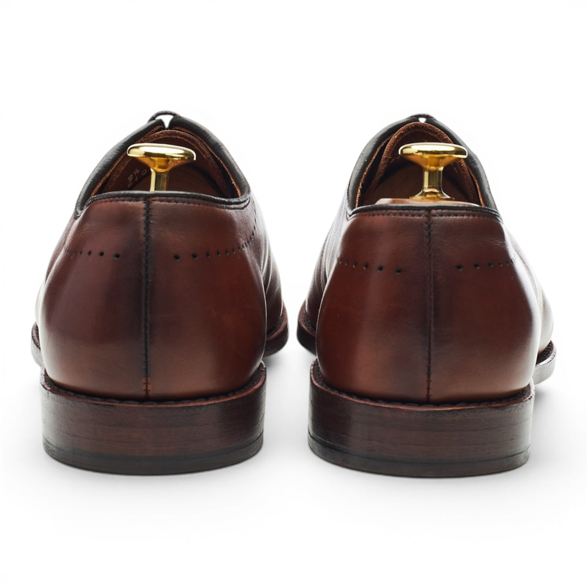'Vernon' Brown Leather Oxford UK 8.5 US 9.5 E