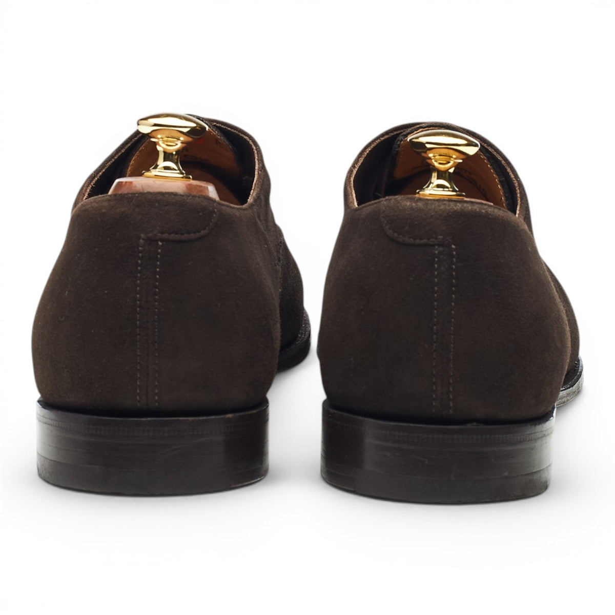 Royal Collection Dark Brown Suede Oxford UK 10.5 F