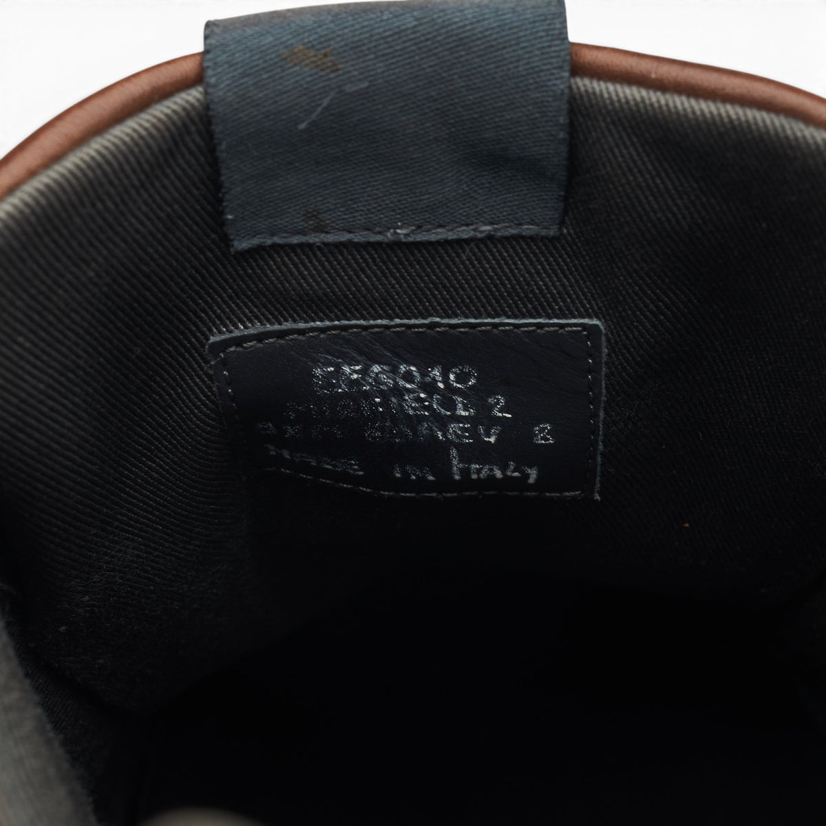 'Mirfield 2' Brown Leather Sneakers UK 8