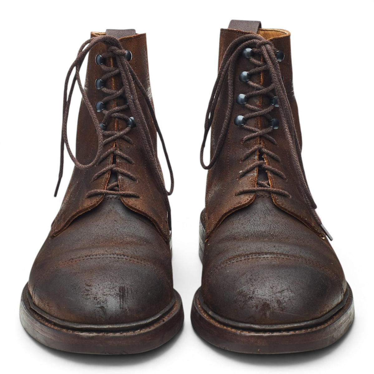 'Coniston' Dark Brown Rough-Out Suede Boots UK 6 E