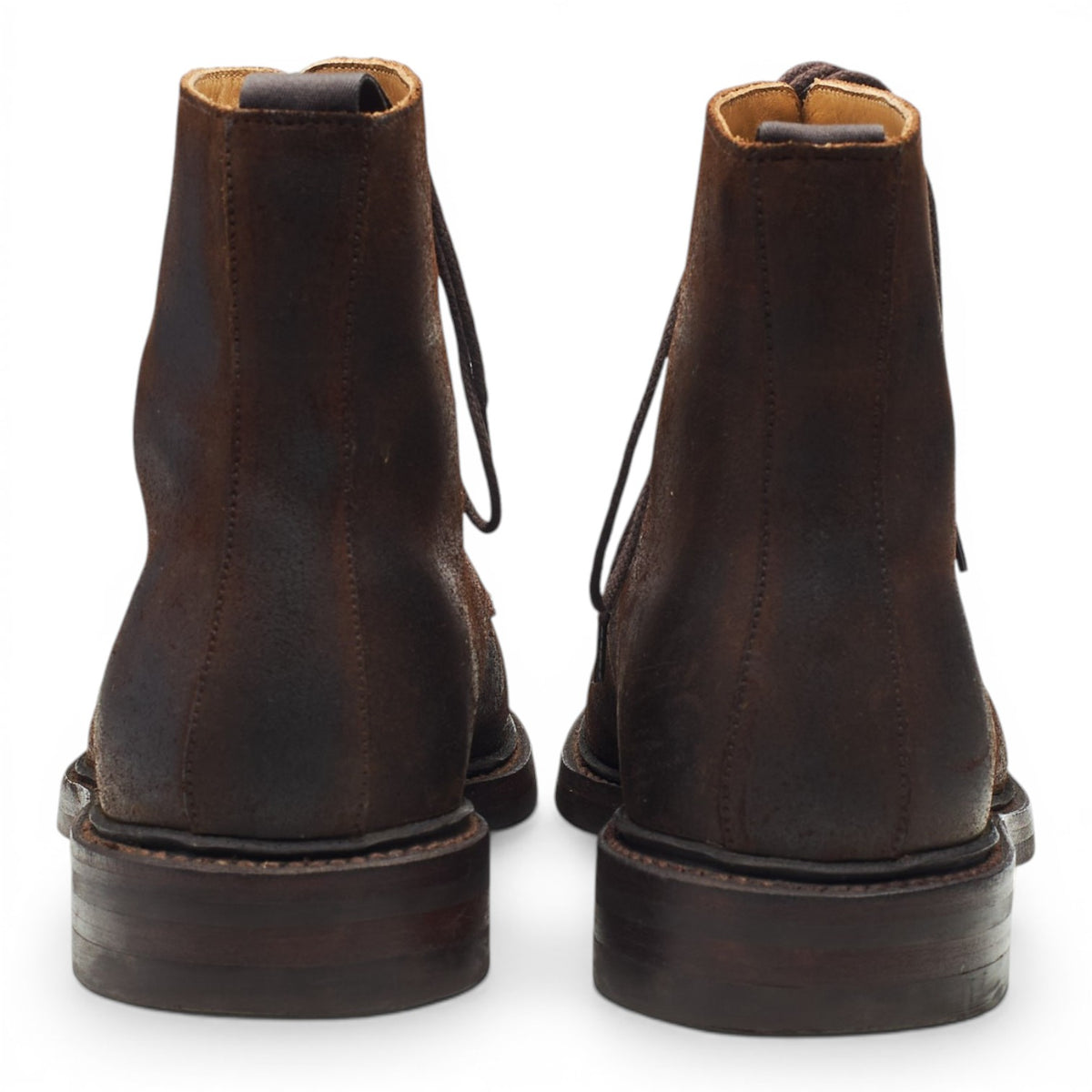 'Coniston' Dark Brown Rough-Out Suede Boots UK 6 E