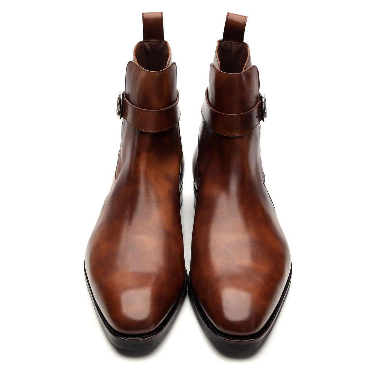 &#39;865&#39; Brown Museum Leather Jodhpur Boots UK 7 - 12