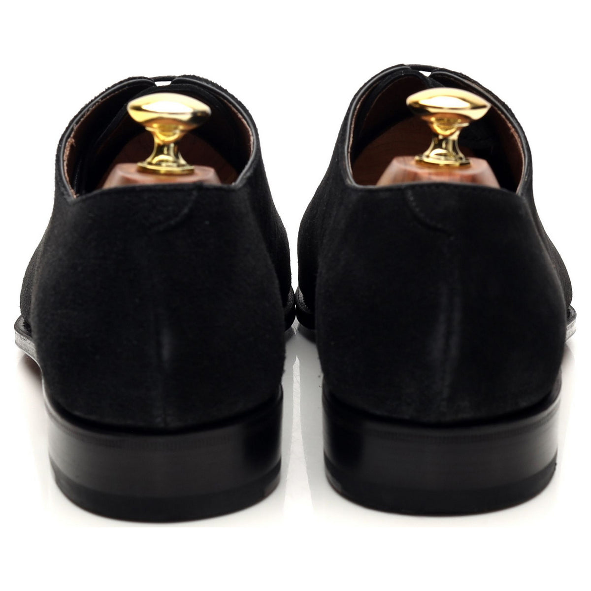 &#39;910&#39; Black Suede Wholecut Oxford UK 7 - 12