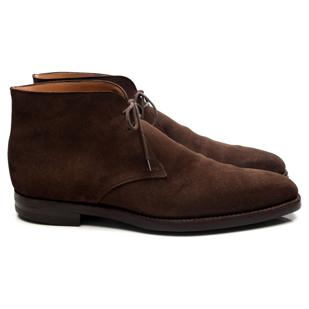 &#39;Tetbury&#39; Dark Brown Suede Chukka Boots UK 10 E