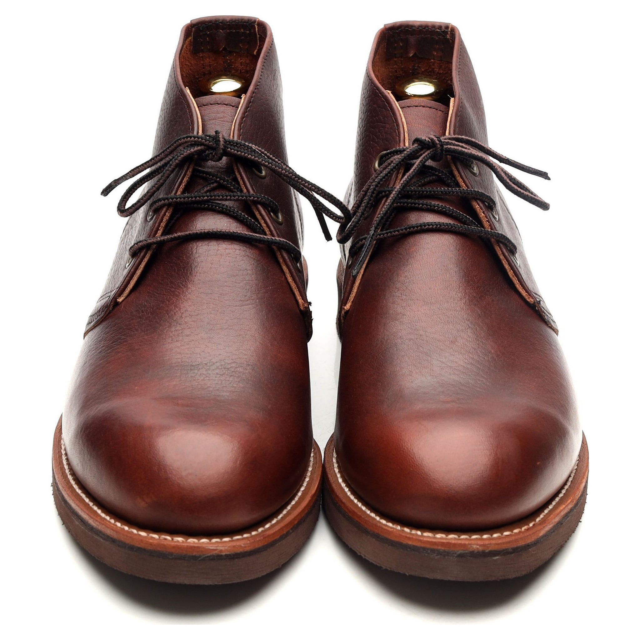 9215' Brown Leather Chukka Boots UK 9 US 10 - Abbot's Shoes